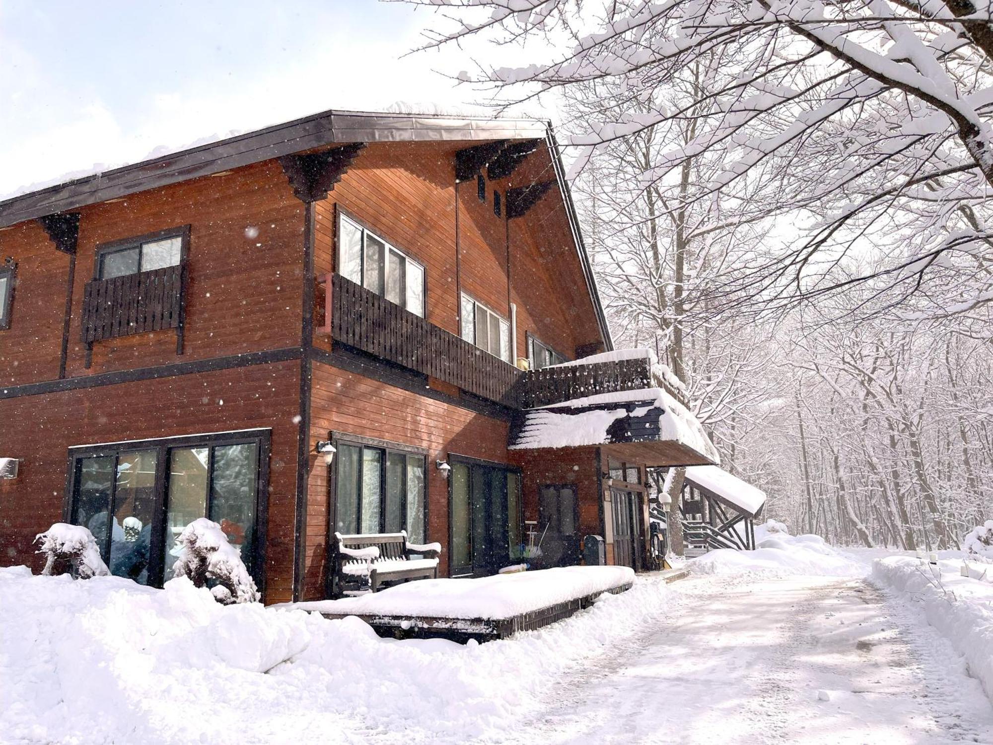 Log Cottage Epoch Hakuba Kültér fotó