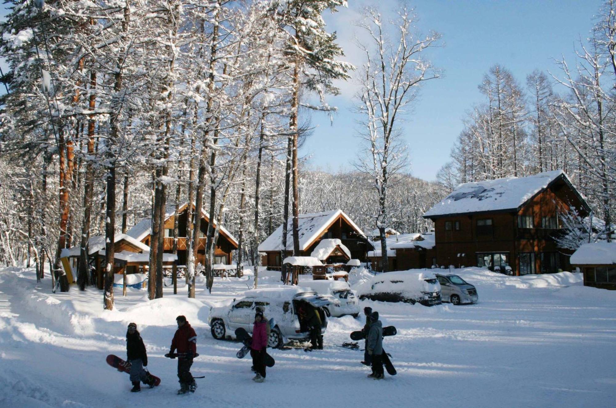 Log Cottage Epoch Hakuba Kültér fotó